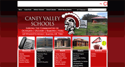Desktop Screenshot of caneyvalleyschool.org